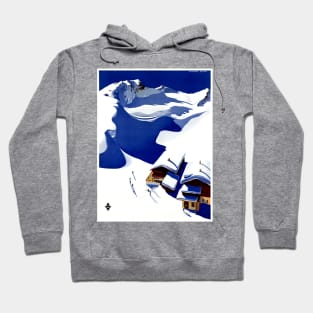 Vintage Travel Poster Austria Wunschheim Hoodie